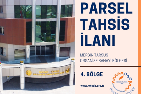 MTOSB ARSA TAHSİS İLANI